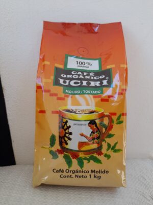 CAFÉ ORGANICO UCIRI MOLIDO DE 1 KILO